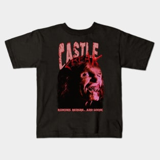 Castle Freak, Classic Horror, (Version 2) Kids T-Shirt